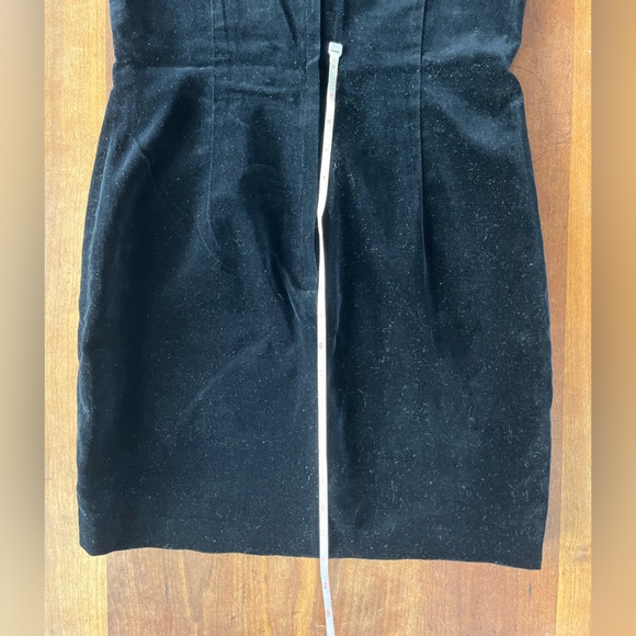 Vintage velvet minidress. - Picture 9 of 11